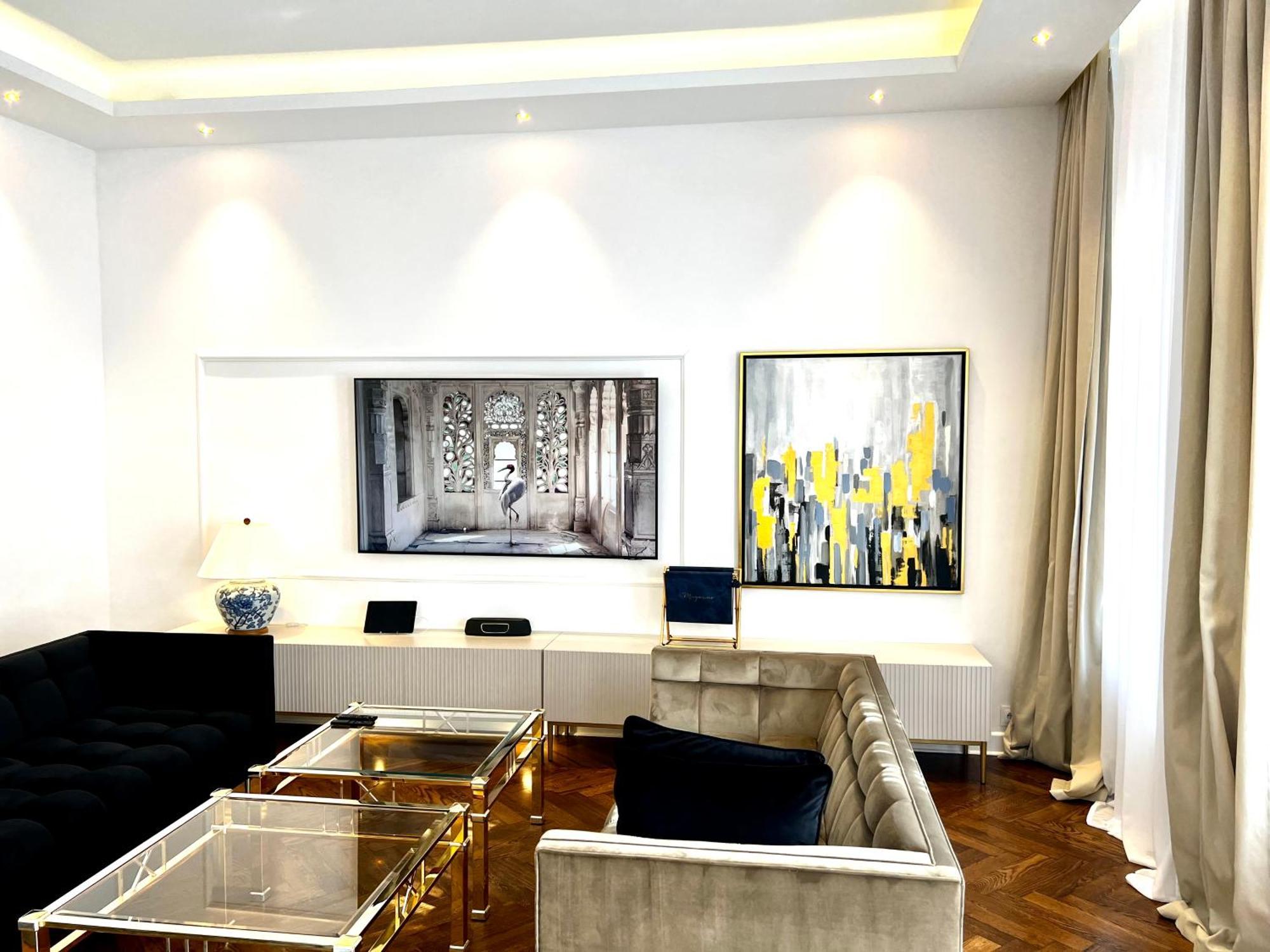 Luxury Apartments Mondrian Market Square III Varsóvia Quarto foto